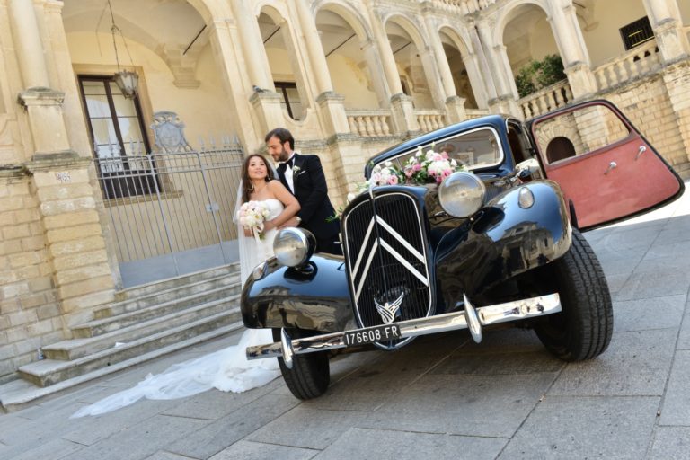 fotografo matrimonio martano auto d'epoca